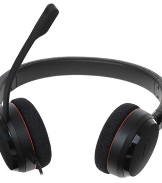 Гарнитура Jabra Evolve 20 MS Stereo USB чёрный, проводная