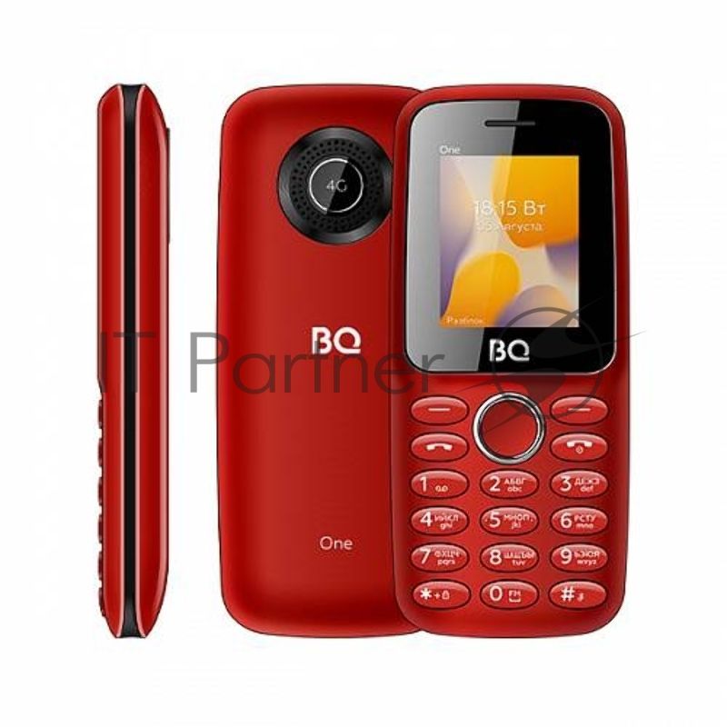 Мобильный телефон BQ 1800L One красный UNISOC SC T107