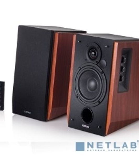 Колонки Edifier R1700 ВТ 2.0 Активные, 2 x 33W RMS, 85 дБА, дерево, беспроводной пульт ДУ