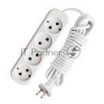 Удлинитель 4х5 м без заземл. 10А IP20 Е-204 АБС-пл. ПВС 2х0.75 UNIVersal 9631969