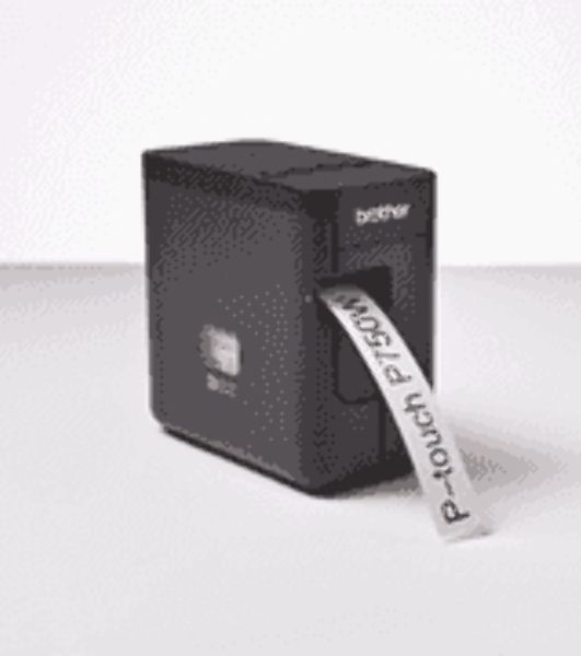 Принтер для наклеек Brother P-Touch PT-P750W (ленты TZe, HSe 3,5/6/9/12/18/24 мм, 30 мм/с, 180х360т/д, автообрез. с полуобрезкой, печать ШК, USB2.0, WiFi, NFC, Wi-Fi Direct, БП, USB-кабель, ПО, лента 24мм/4м, замена PT-2430PC)