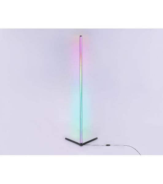 Светильник Ambrella light FL8027 BK черный LED 20W RGB D32*1650 (ПДУ РАДИО 2.4G)