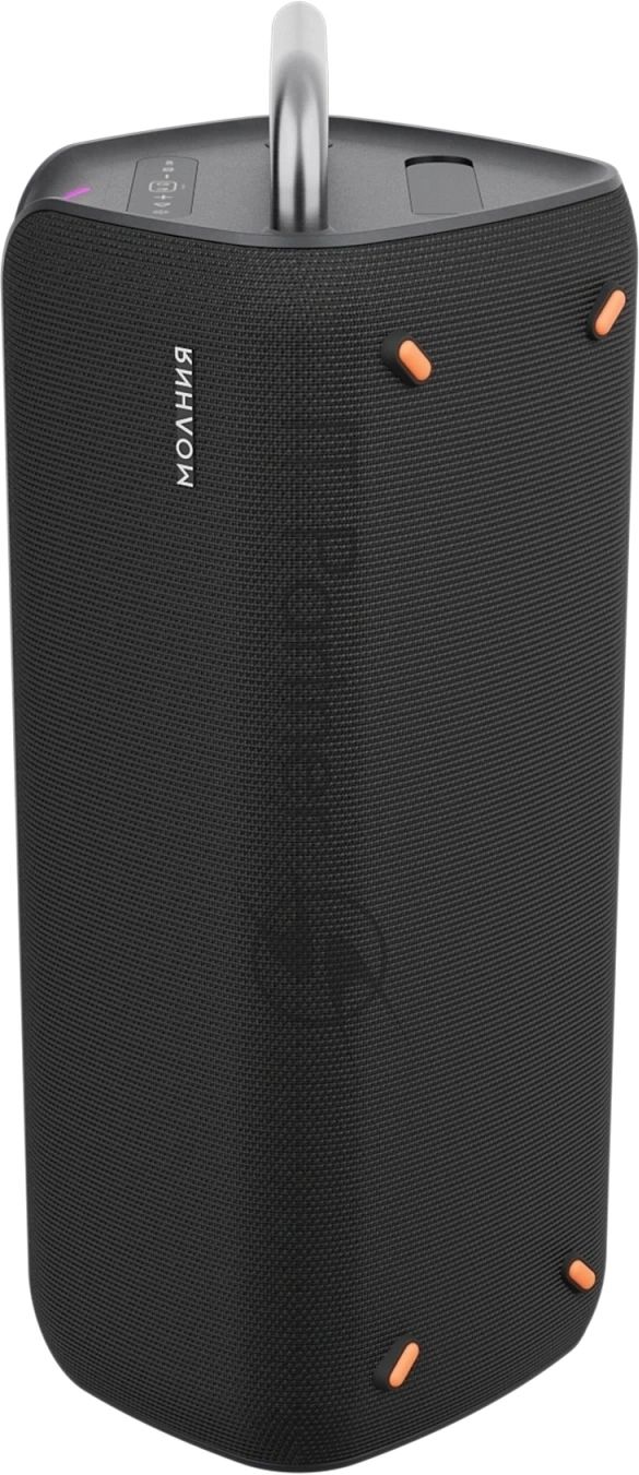 Колонка портативная Ural Молния Бит черный 420W 1.1 BT/3.5Jack/USB-C 10м 8000mAh (без.бат)