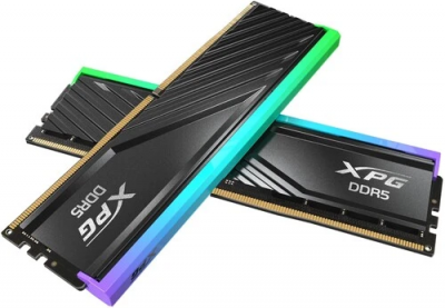 Оперативная память ADATA XPG Lancer Blade RGB, DDR5, 32GB (2x16GB), 6000 MHz, CL48, с радиатором, RGB, черный