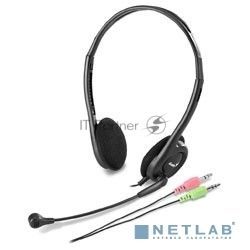 Наушники с микрофоном Genius HS-200C черный