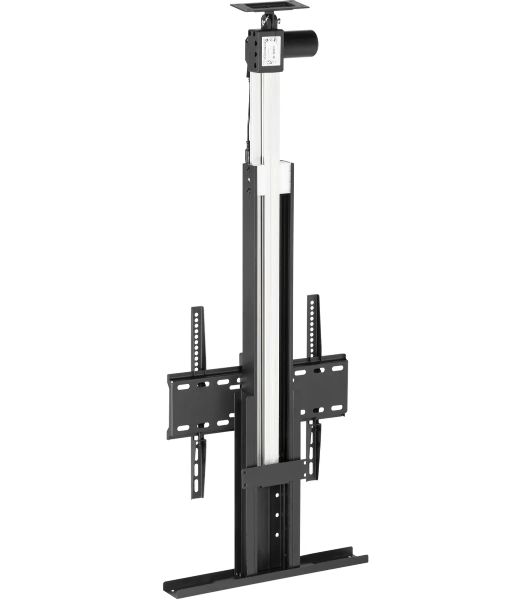 Кронштейн для телевизора Cactus CS-STM-7844 черный, 32"-55" макс. 45 кг, напольный (моторизованный лифт)