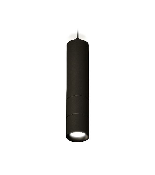 Светильник Ambrella Light XP7402075 SBK/PBK черный песок/черный полированный MR16 GU5.3