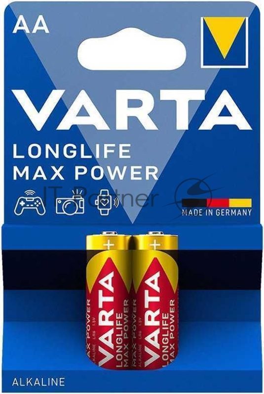 Батарейки VARTA MAX TECH AA бл 2 04706101412