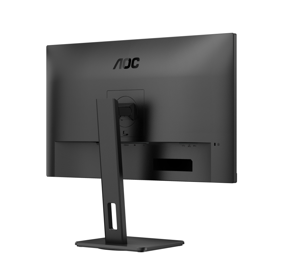 Монитор 27" AOC U27E3UF IPS 3840x2160, 60 Гц, 4 мс, 16:9, 350 кд/м², 2xHDMI 2.0, DP 1.4, 3.5 Jack, динамики (2x2 Вт), USB Hub (4x USB 3.2 Gen 1), HDR10, Adaptive-Sync, черный