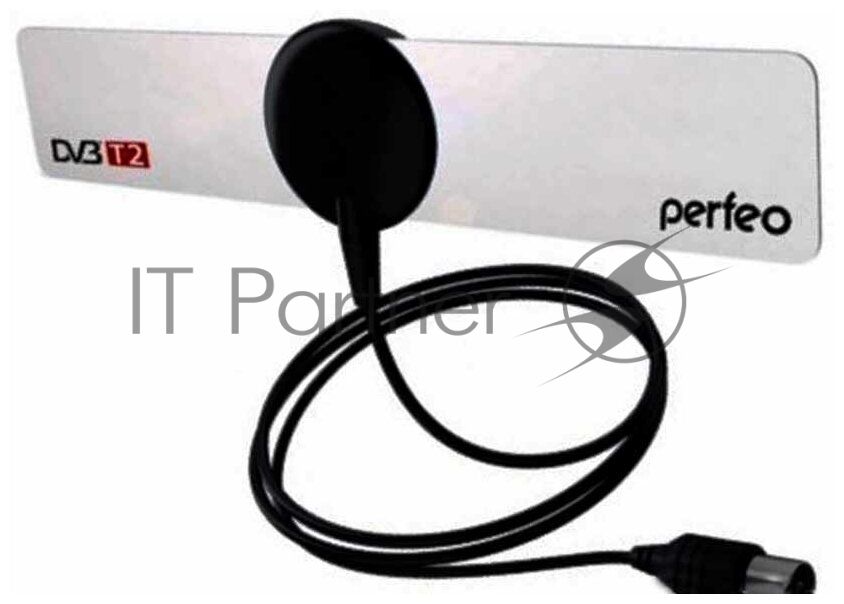 Антенны для цифровых приставок DVB-T2 Perfeo ТВ антенна "WISPY", пассивная, DVB-T2 (PF-TV1407)
