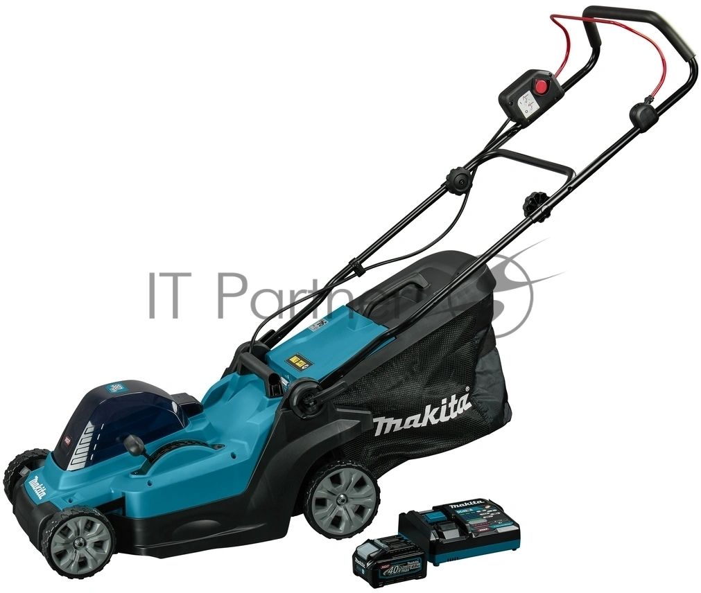 Газонокосилка аккумуляторная Makita LM003GU102, 40 В, 4 Ач