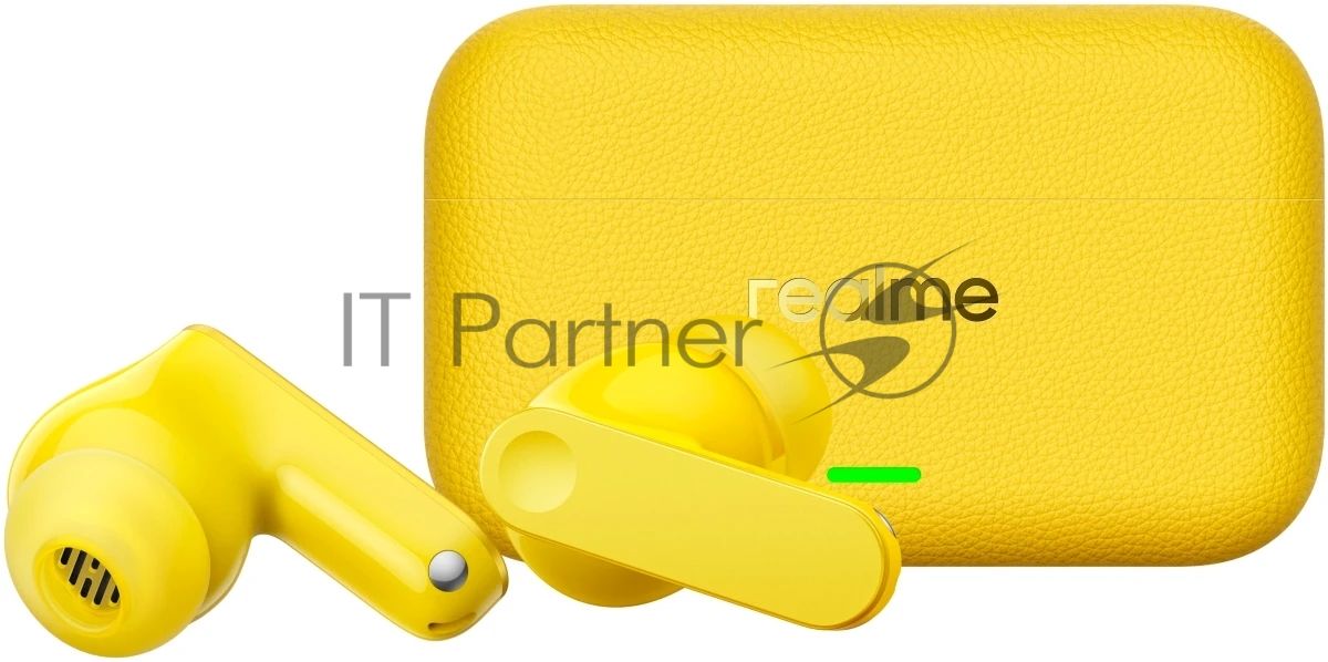 Наушники TWS Realme Buds T500 Pro желтый, внутриканальные, Bluetooth, активное шумоподавление, до 56 ч