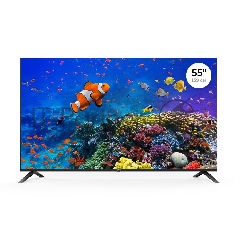 Телевизор Триколор 55" H55U5500SA черный LED UHD 60Hz Яндекс ТВ