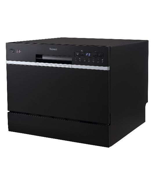 Посудомоечная машина Бирюса DWC-506/7 B, черный, 55см, 6 компл., 49 дБ, класс A+