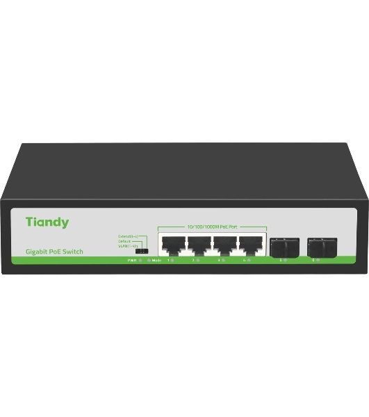 Коммутатор Tiandy TC-P3S06 H/0402/AT/60/V2.0