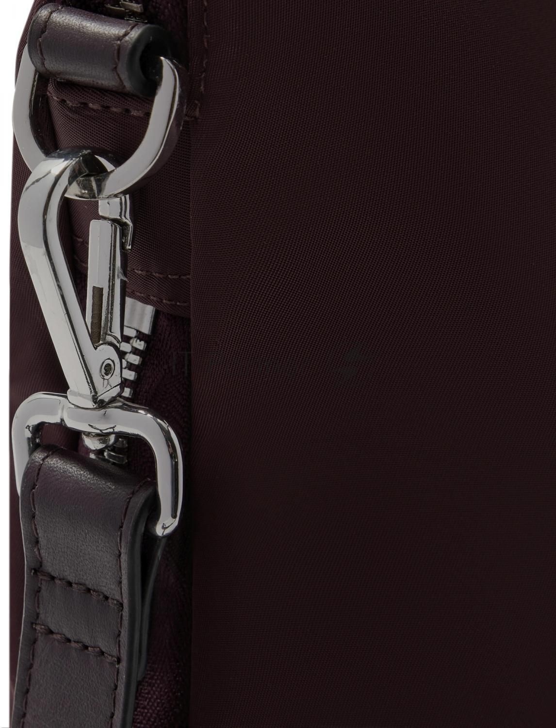 Деловая сумка женская Piquadro Lyra CA4021W92T/BO2 с отделением для ноутбука 15.6" бордовая нейлон/натур.кожа
