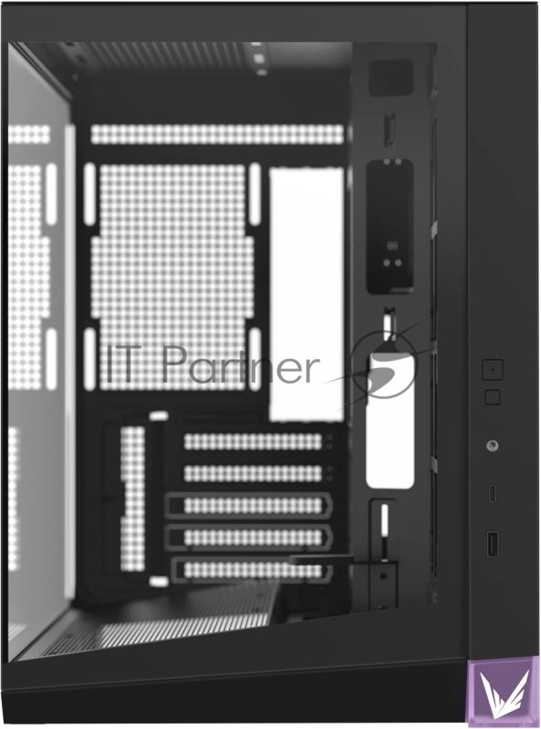 Корпус Formula Crystal Z4M черный без БП mATX 9x120mm 1xUSB3.0 audio bott PSU