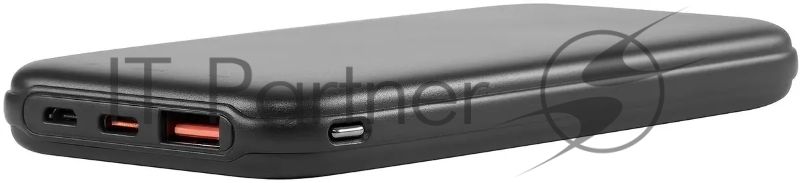 Портативный аккумулятор Digma DGPF10B 10000mAh QC3.0/PD3.0 22.5W 3A USB-A/USB-C черный