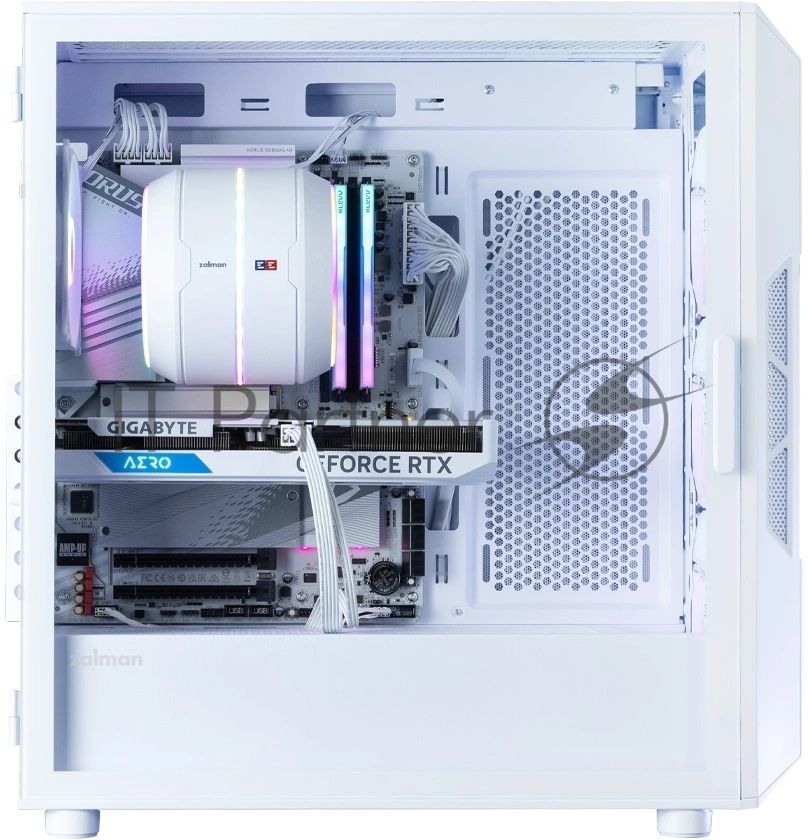 Корпус Zalman Miditower i3 NEO ARGB V2 White (без БП)