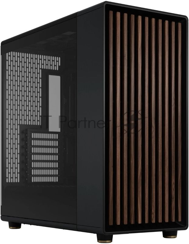 Корпус ПК без блока питания Fractal Design North XL RC Charcoal TG Dark, Full-Tower, 3x140mm, 2xUSB-A 3.0 + 1xUSB 3.2 Type-C, ATX, mATX, mITX черный