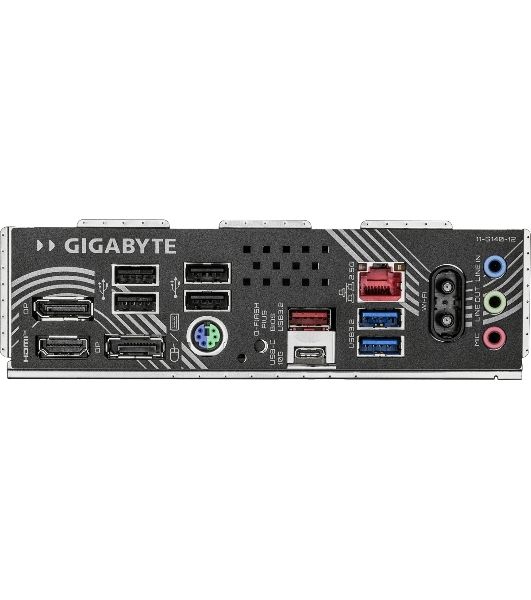 Материнская плата Gigabyte B850M EAGLE WIFI7, AM5, AMD B850, 4xDDR5, 4xSATA, 2xM.2, 1xPCIe 5.0 x16, 1xPCIe 3.0 x16, 1xHDMI, 2xDP, 1x2.5Gb LAN, Wi-Fi 7, Bluetooth 5.4, 1xUSB-C 10Gbps, 1xUSB-A 10Gbps, 2xUSB-A 5Gbps, 4xUSB-A 2.0, 1xPS/2, 3x3.5 мм, 7.1, mATX