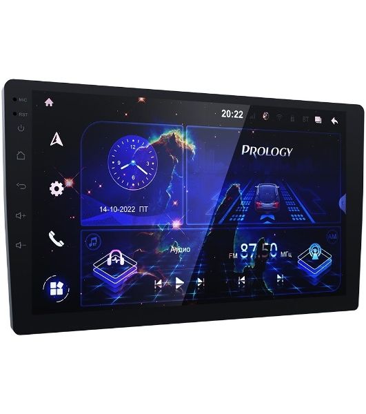 Автомагнитола Prology MPA-270 DSP, 2 DIN, 9", Android 10, Bluetooth, USB Type-A, AUX, GPS, 4G