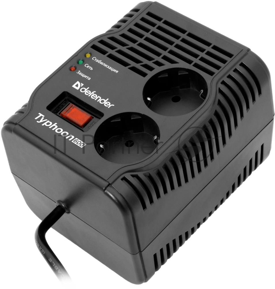 Стабилизатор напряжения Defender AVR Typhoon 600 VA