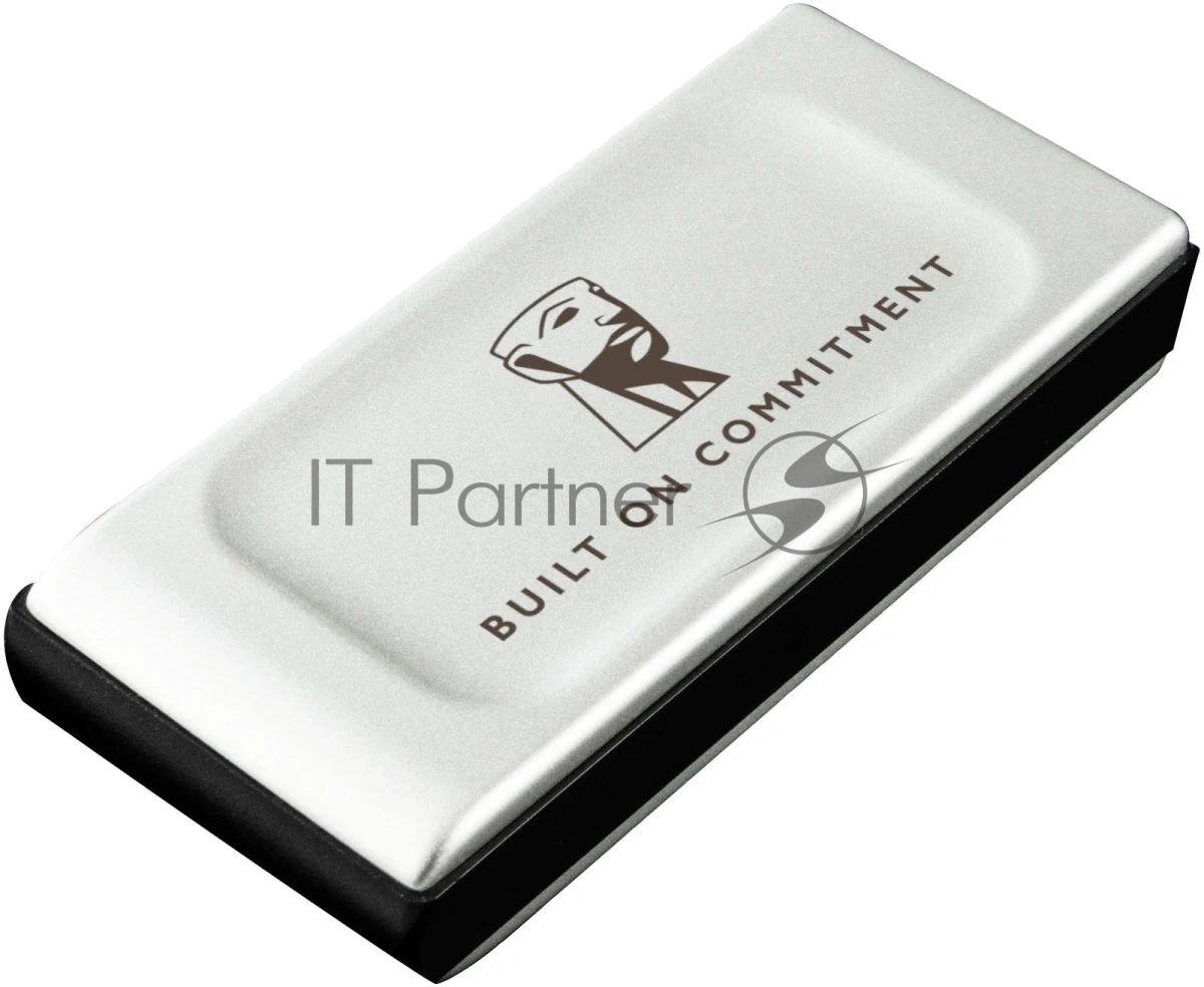 Внешний SSD Kingston XS2000, 500 Gb, USB 3.2 Gen 2x2 Type-C, R/W 2000/2000, серебристый
