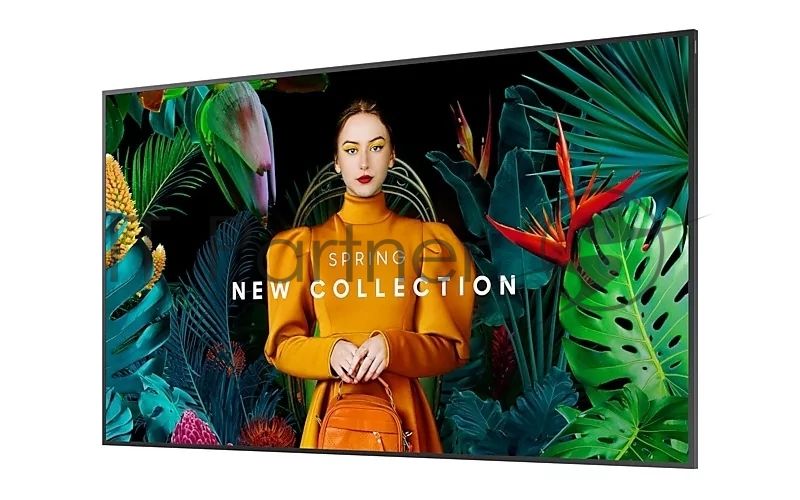 Панель Samsung QB75C черный VA, 75", 3840x2160, 350 кд/м², Tizen 7.0, 8 мс, 4000 :1, 16/7, 178/178