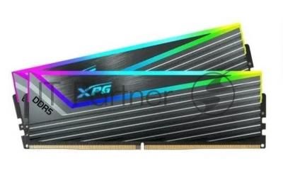 Оперативная память ADATA XPG CASTER, DDR5, 32Gb (2x16 Gb), 6000 MHz, CL30, DIMM, радиатор, ARGB, серый