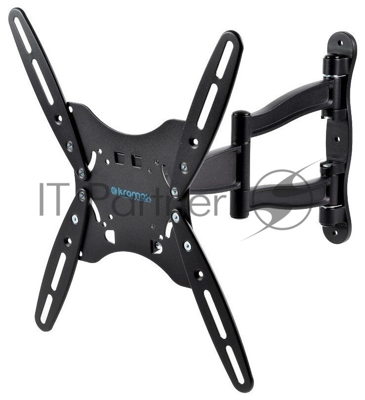 Кронштейн для телевизора Kromax TECHNO-5 серый 15"-55" макс.35кг настенный поворот и наклон