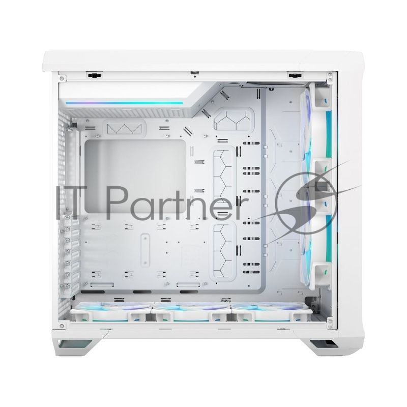 Компьютерный корпус без блока питания Fractal Design Torrent RGb TG Clear Tint, Full-Tower, 2x180мм + 3x140мм RGb, 2xUSB-A 3.2 + 1xUSB 3.2 Type-C E-ATX, SSI-CEB, SSI-EEB, ATX, mATX, mITX белый