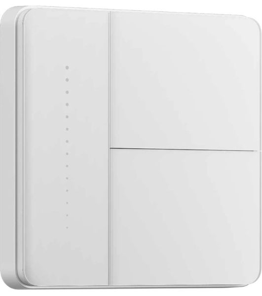Выключатель умный Aqara Z1 Pro ZNQBKG43LM 2-хкл. белый (ZNQBKG43LM WH)