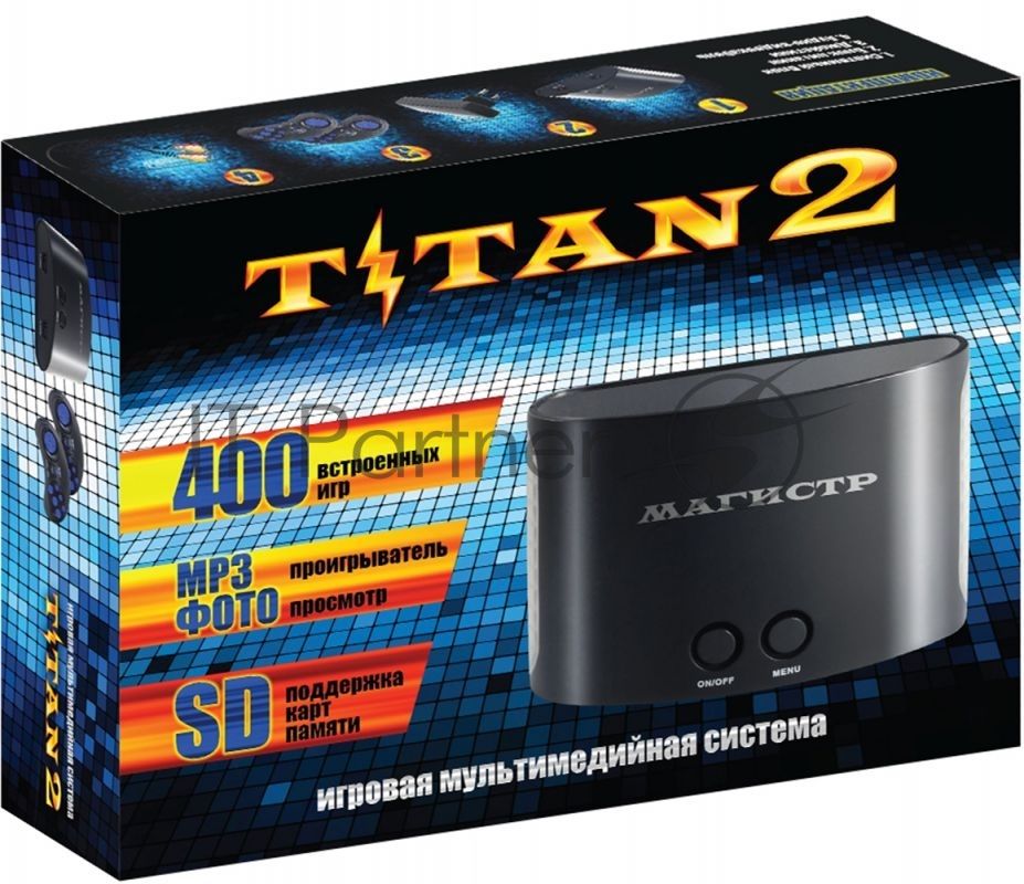 Игровые приставки SEGA Magistr Titan 2 (400 встроенных игр) (SD до 32 ГБ)