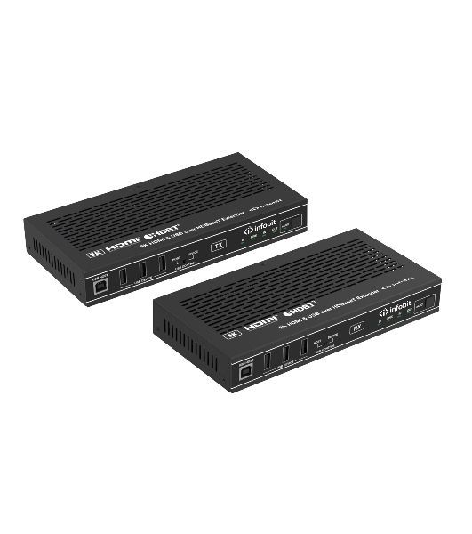 Удлинитель сигнала HDMI, USB Infobit iTrans E90U8K разрешение 8К/30, USB 2.0 до 90 метров, eARC