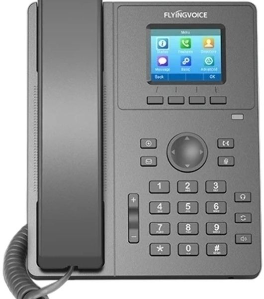 Телефон IP Flyingvoice P11W серый