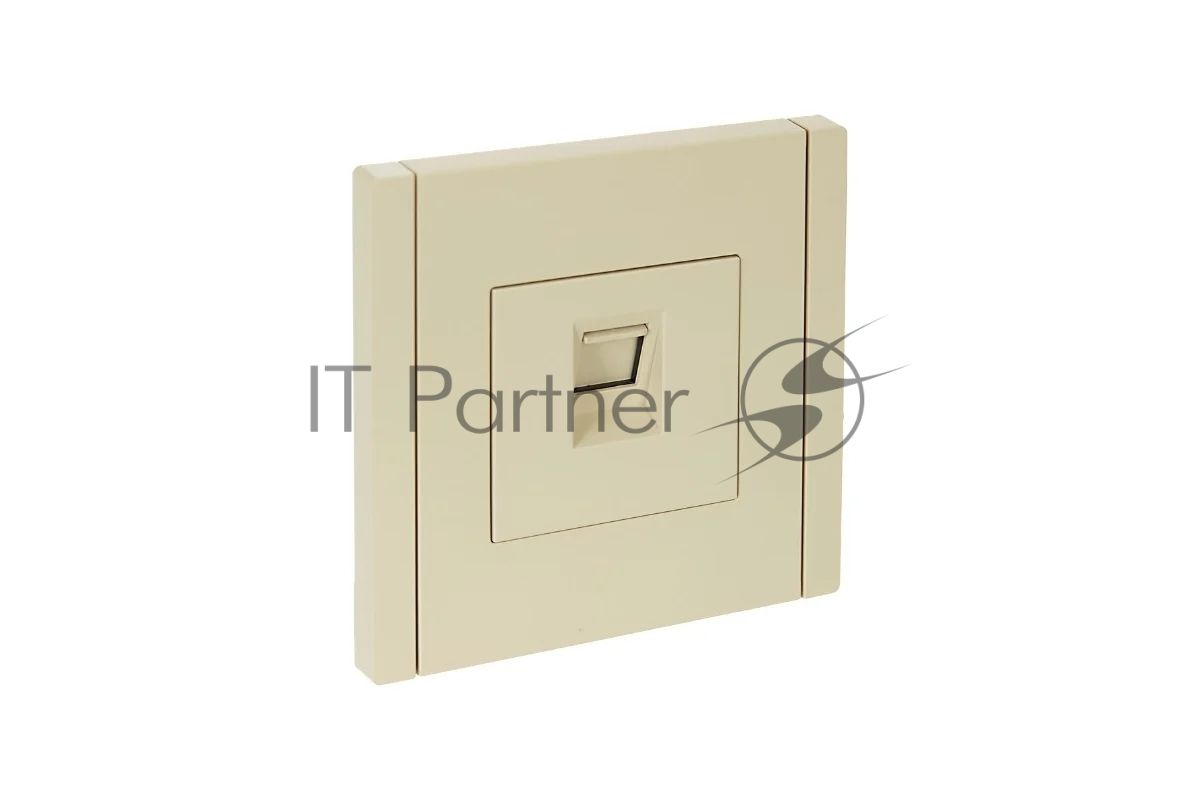 Розетка компьютерная RJ45 кат.6 IEK FORTE&PIANO FP431 ваниль