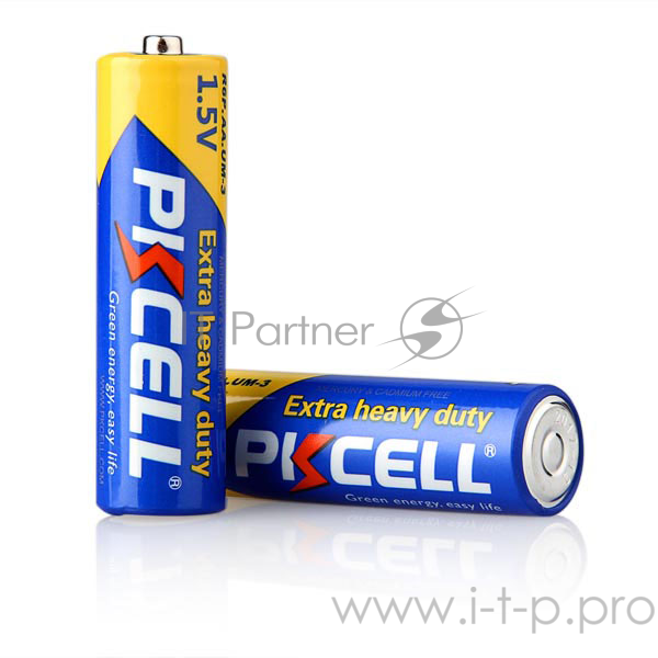 Солевой элемент питания PKCELL R6P-4B тип - AA 4 шт в блистере