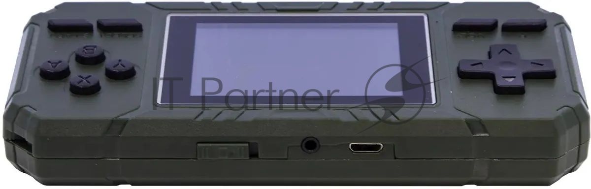 Портативная игровая консоль PGP AIO Junior FC25b зеленая (500 игр, 8 Bit, 3.0 " HD, Micro USB, 850 мAч, microSD, AV)