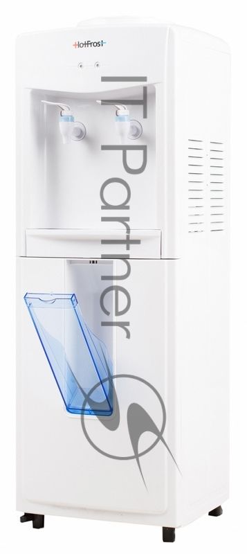 Кулер для воды Hotfrost V118R, верхняя загрузка, без нагрева, без охлаждения, белый