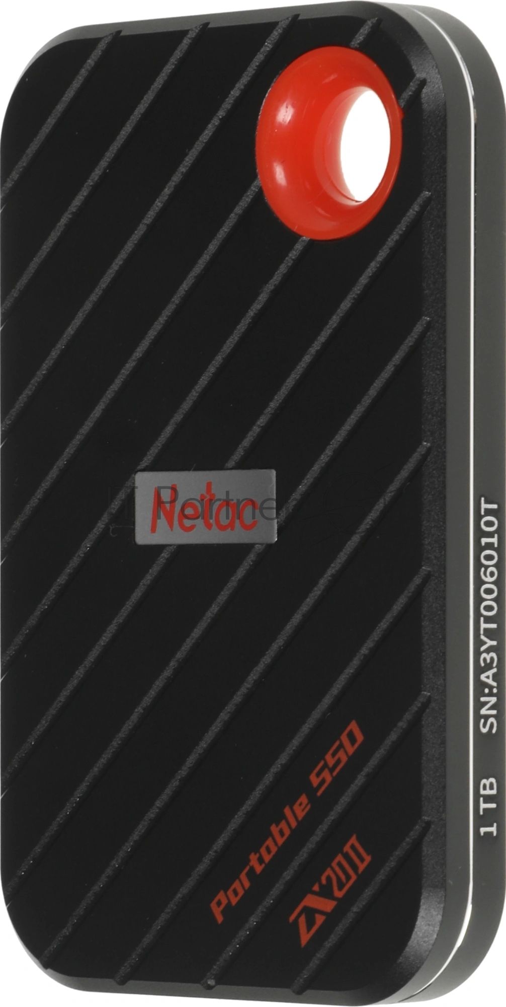 Внешний SSD Netac ZX20 II, 1TB, USB 3.2 Gen 2x2 Type-C, R/W 2000/1800, черный