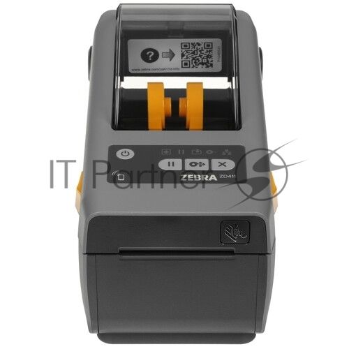 Принтер этикеток термотрансферный Zebra TT ZD220 203 dpi, 102 мм/сек, USB, черный