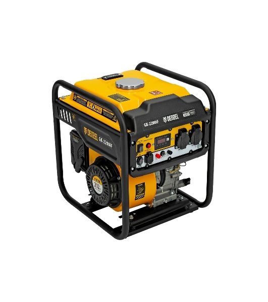 Электрогенератор бензиновый инверторный Denzel GK-2200iF, 2.2 кВт, 95 дБ, 27 кг