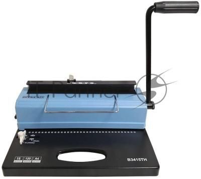 Переплетчик Office Kit B3415TH A4/перф.15л.сшив/макс.120л./метал.пруж. (4.8-14.3мм)