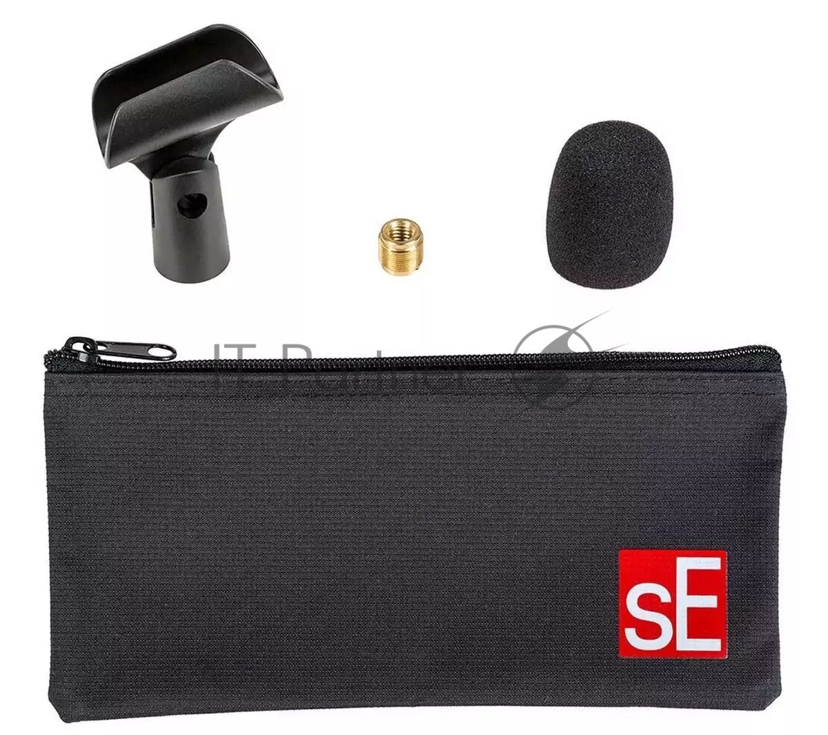 Микрофон динамический sE Electronics V3 50 Гц - 16 кГц, кардиоида, комплектация: микрофонный зажим, адаптер с резьбой, чёрная ветрозащита, транспортировочный чехол на молнии
