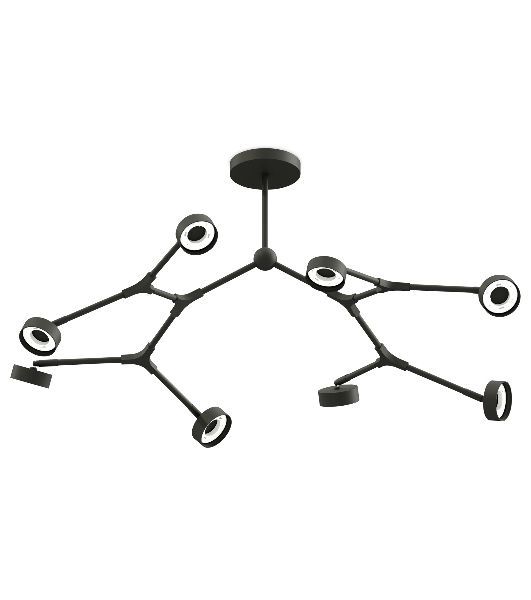 Корпус светильника C9060/8 SBK черный песок 1100*400*200mm GX53/8
