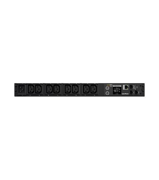 Блок распределения питания CyberPower PDU PDU41005 (PDU20SWHVIEC8FNET) 1U type, 16Amp, plug IEC 320 C20, (8) IEC 320 C13