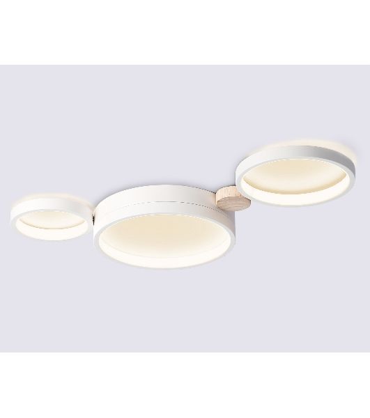 Светильник Ambrella light FL4812/3 WH белый 3000K-6400K 45W 620*290*55 (ПДУ ИК)