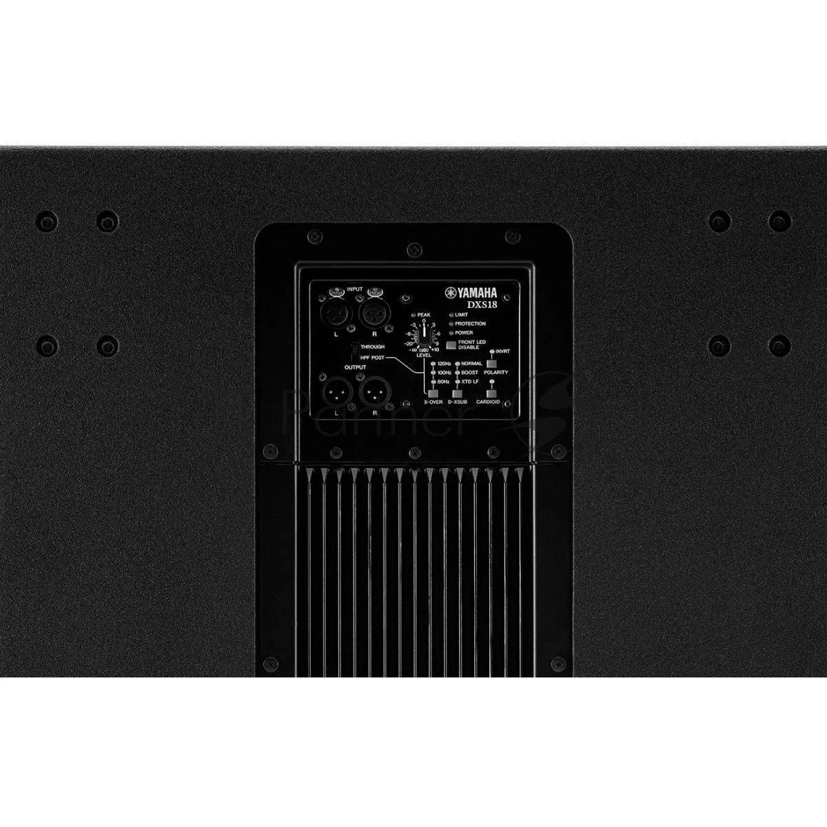 Сабвуфер Yamaha DXS18 активный. 18"НЧ. 32 Гц - 120 Гц. Макс. SPL: 136 dB. 1020 Вт. Вх.: XLR3-31 x 2. Вых.: XLR-3-32 x 2 (THROUGH или HPF POST). Гнездо 35мм, М20. Цвет: чёрный.