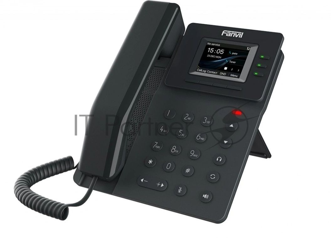 SIP телефон Fanvil V60G(Замена X303G), 4 SIP-акк., 2,4", 320x240 Цвет. Экран, POE, БП в комп., 2x1 Gbps